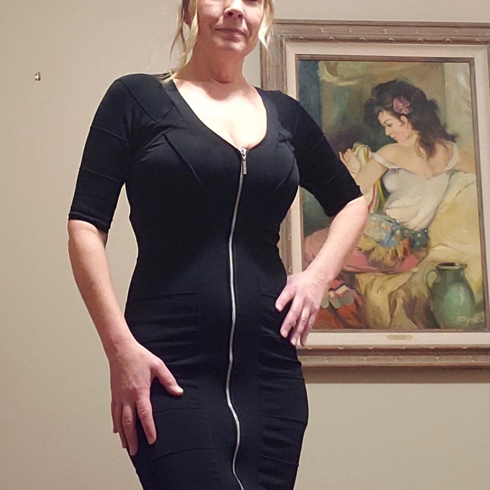 Marciano - Designer black dress - Picture 7 of 7